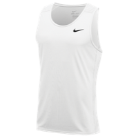 Nike Team Dry Miler Tank - Men's - White / Black