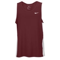 Nike Team Dry Miler Tank - Men's - Cardinal / White