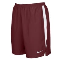 Nike Team Dry Challenger 7" Shorts - Men's - Cardinal / White