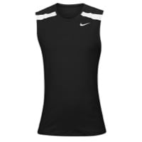 Nike Team Power Stock Race Day Tank - Men's - Black / White