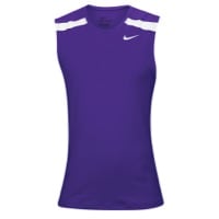 Nike Team Power Stock Race Day Tank - Men's - Purple / White