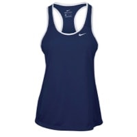 Nike Team Dry Tank - Women's - Navy / White