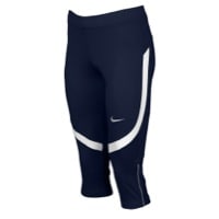 Nike Team Power Stock Race Day Capris - Women's - Navy / White