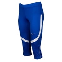 Nike Team Power Stock Race Day Capris - Women's - Blue / White