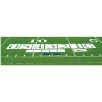 Fisher Athletic Team Field Stencil Set