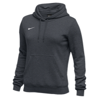 Nike Team Club Fleece Hoodie - Women's - Grey / Grey