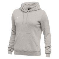 Nike Team Club Fleece Hoodie - Women's - Grey / Grey