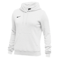 Nike Team Club Fleece Hoodie - Women's - All White / White