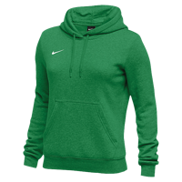 Nike Team Club Fleece Hoodie - Women's - Green / Green