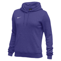 Nike Team Club Fleece Hoodie - Women's - Purple / Purple