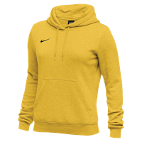 Nike Team Club Fleece Hoodie - Women's - Gold / Gold