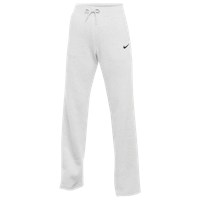 Nike Team Club Fleece Pants - Women's - All White / White