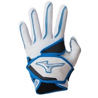 Mizuno Nighthawk Batting Gloves - Women's - White / Light Blue