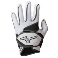 Mizuno Nighthawk Batting Gloves - Women's - White / Black