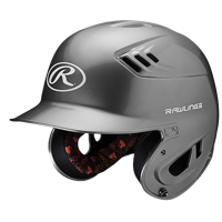 Rawlings Coolflo R16 Senior Batting Helmet - Men's - Silver / White