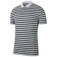 Nike Dry Victory Stripe Golf Polo - Men's - White / White