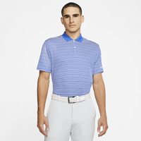 Nike Dry Victory Stripe Golf Polo - Men's - Blue