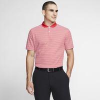 Nike Dry Victory Stripe Golf Polo - Men's - Red