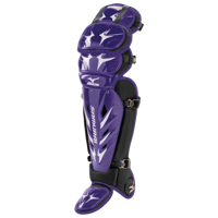 Mizuno Samurai 16.5" Shin Guards G3 (Pair) - Men's - Purple / Black