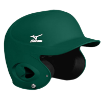 Mizuno Prospect Batters Helmet - Dark Green / Dark Green