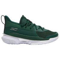 Under Armour Curry 7 - Boys' Grade School - Dark Green