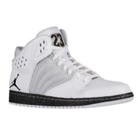 Jordan 1 Flight 4 - Men's - White / Grey