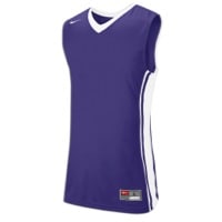 Nike Team National Varsity Jersey - Men's - Purple / White