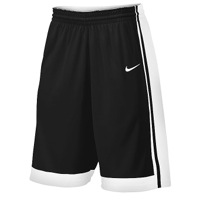 Nike Team National Varsity Shorts - Men's - Black / White