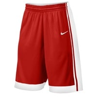 Nike Team National Varsity Shorts - Men's - Red / White