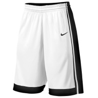 Nike Team National Varsity Shorts - Boys' Grade School - White / Black