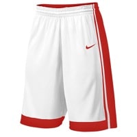 Nike Team National Varsity Shorts - Boys' Grade School - White / Red