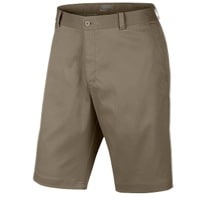 Nike Flat Front Golf Shorts - Men's - Tan / Tan