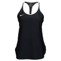 Nike Team Court Dry Tennis Tank - Women's - Black / White