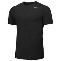 Nike Team Legend Short Sleeve Poly Top - Boys' Grade School - All Black / Black