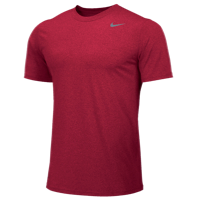 Nike Team Legend Short Sleeve Poly Top - Boys' Grade School - Maroon / Maroon