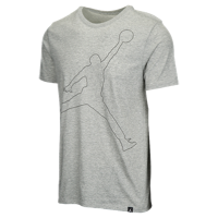 Jordan Jumpman Rise Dri-FIT T-Shirt - Men's - Grey / Black