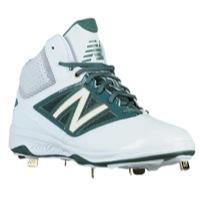 New Balance 4040v3 Metal Mid - Men's - White / Dark Green