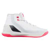 Under Armour Curry 3 - Girls' Grade School -  Stephen Curry - White / Grey