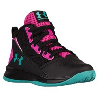 Under Armour Jet Mid - Girls' Grade School - Black / Pink