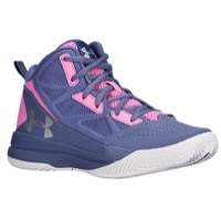 Under Armour Jet Mid - Girls' Grade School - Purple / Pink