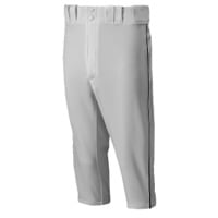 Mizuno Premier Short Piped Pants - Men's - Grey / Black