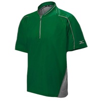 Mizuno Protect Batting Jacket - Men's - Dark Green / Grey