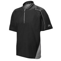 Mizuno Protect Batting Jacket - Men's - Black / Grey