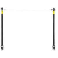 G Tee Batting Tees 48" Pitching Sticks Training Aid - Black / Yellow