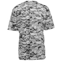 Badger Sportswear Digital Camo T-Shirt - Men's - White / Grey