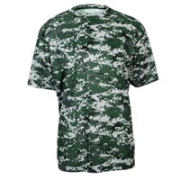 Badger Sportswear Digital Camo T-Shirt - Men's - Dark Green / Grey