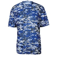 Badger Sportswear Digital Camo T-Shirt - Men's - Blue / Grey