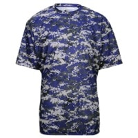 Badger Sportswear Digital Camo T-Shirt - Men's - Purple / Grey