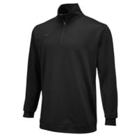 Nike Team Dri-FIT 1/2 Zip - Men's - All Black / Black