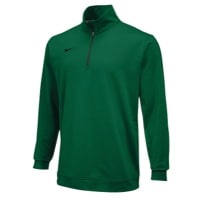 Nike Team Dri-FIT 1/2 Zip - Men's - Dark Green / Dark Green